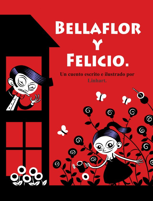 Portada de 'Bellaflor y Felicio' de Linhart